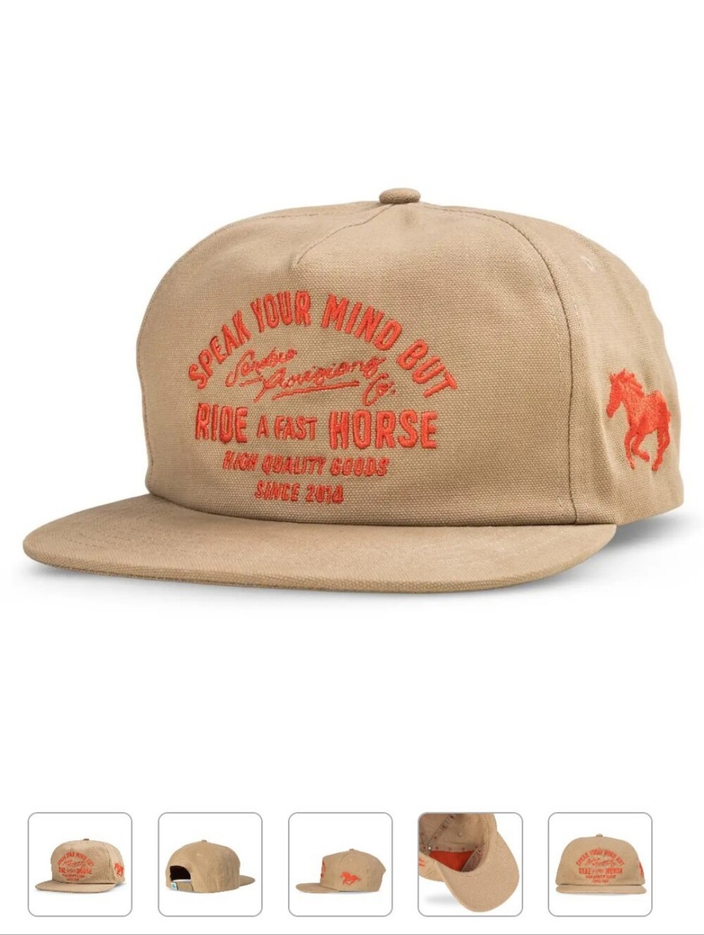 Sendero Provisions Co. Fast Horse Snapback